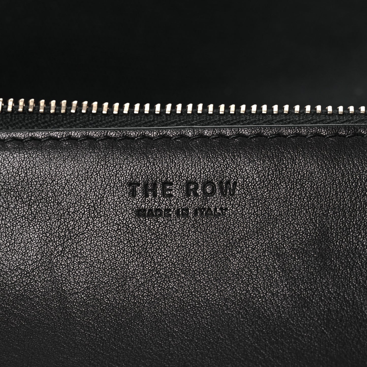 Canvas Calfskin Kit Tote Black