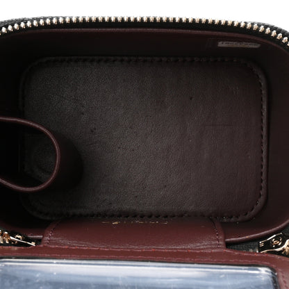 Chanel Caviar Quilted Mini Vanity Case With Chain Black 5 of 11