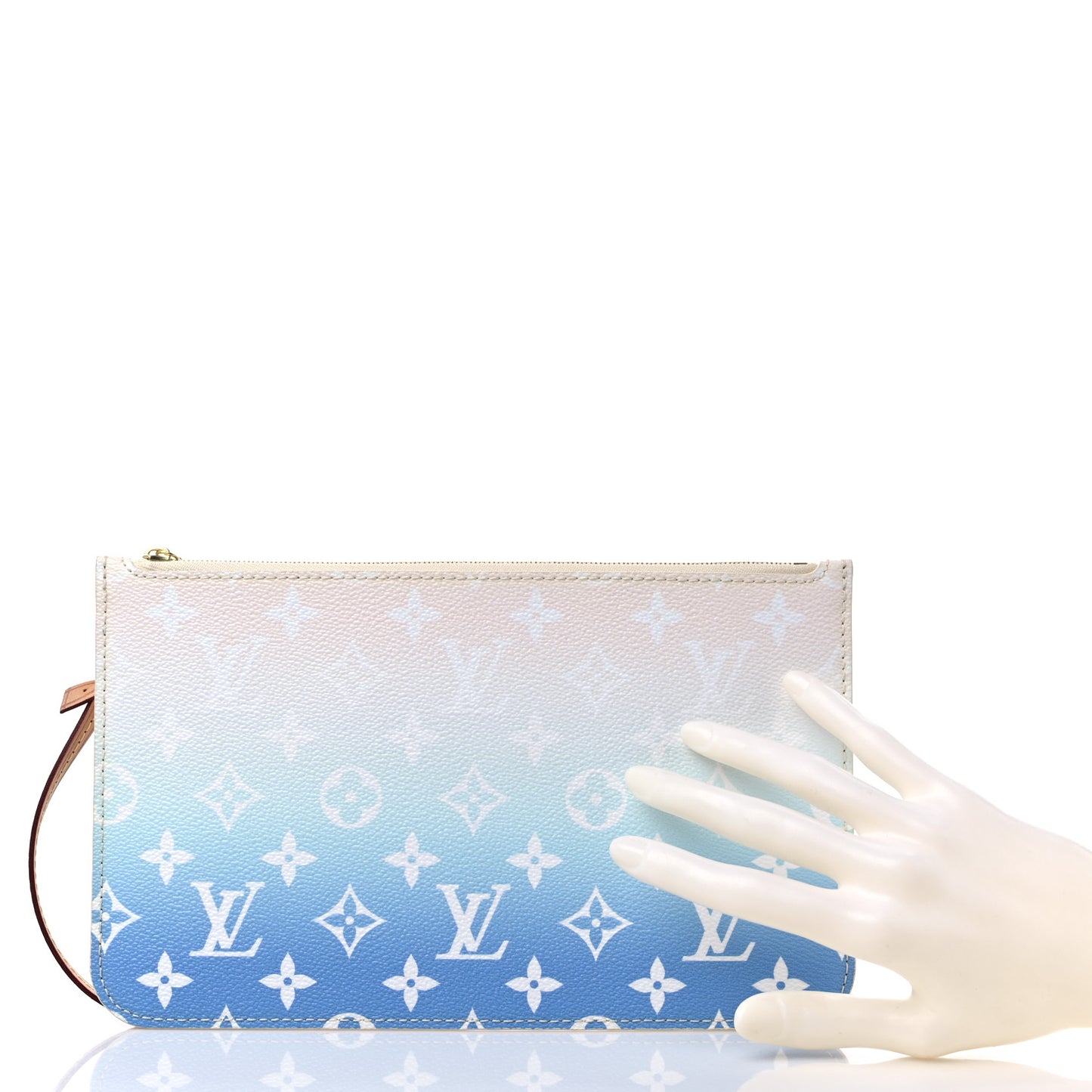 Monogram By The Pool Neverfull MM Pochette Blue