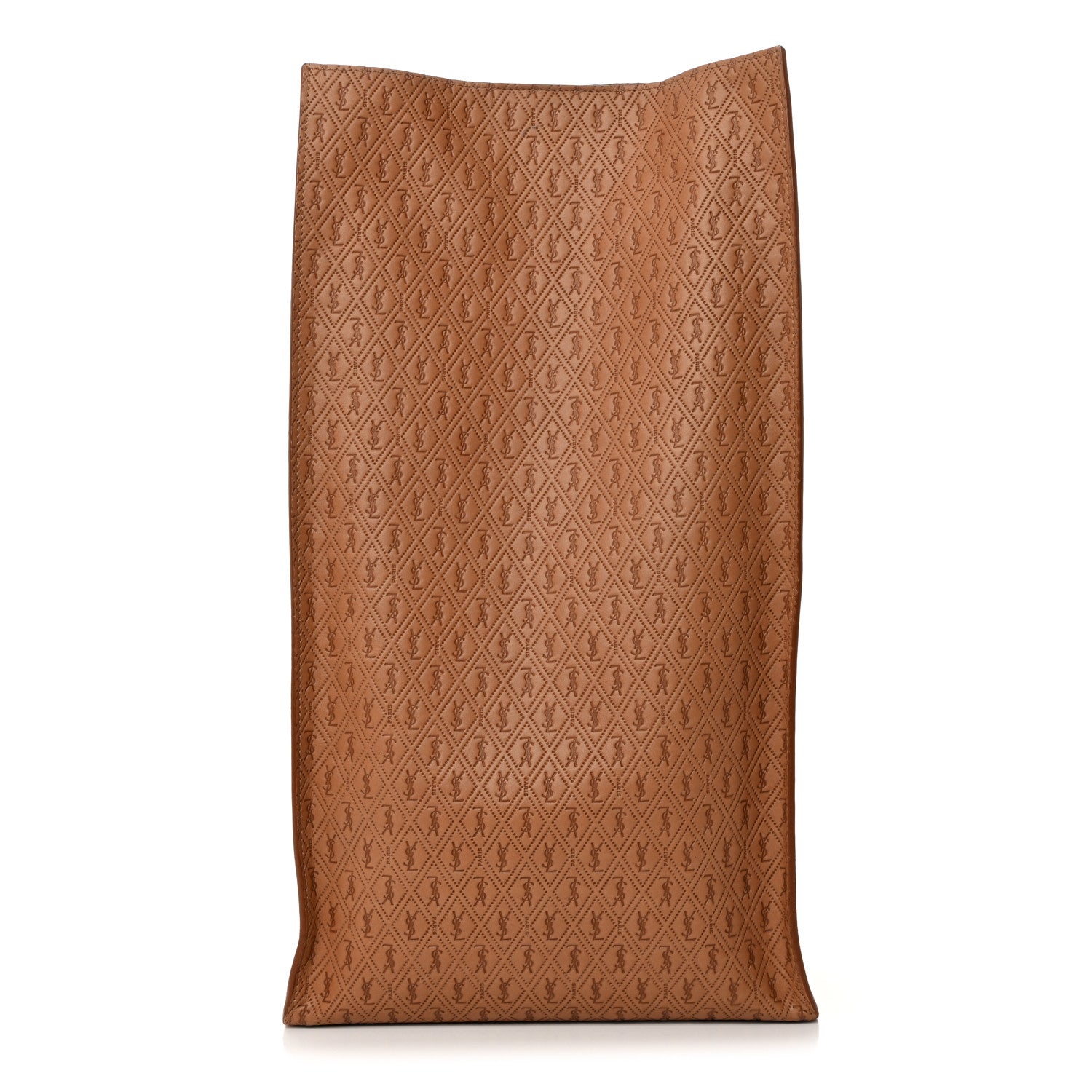 Saint Laurent Calfskin Monogram Deli Paper Bag Vintage Beige 1 of 7