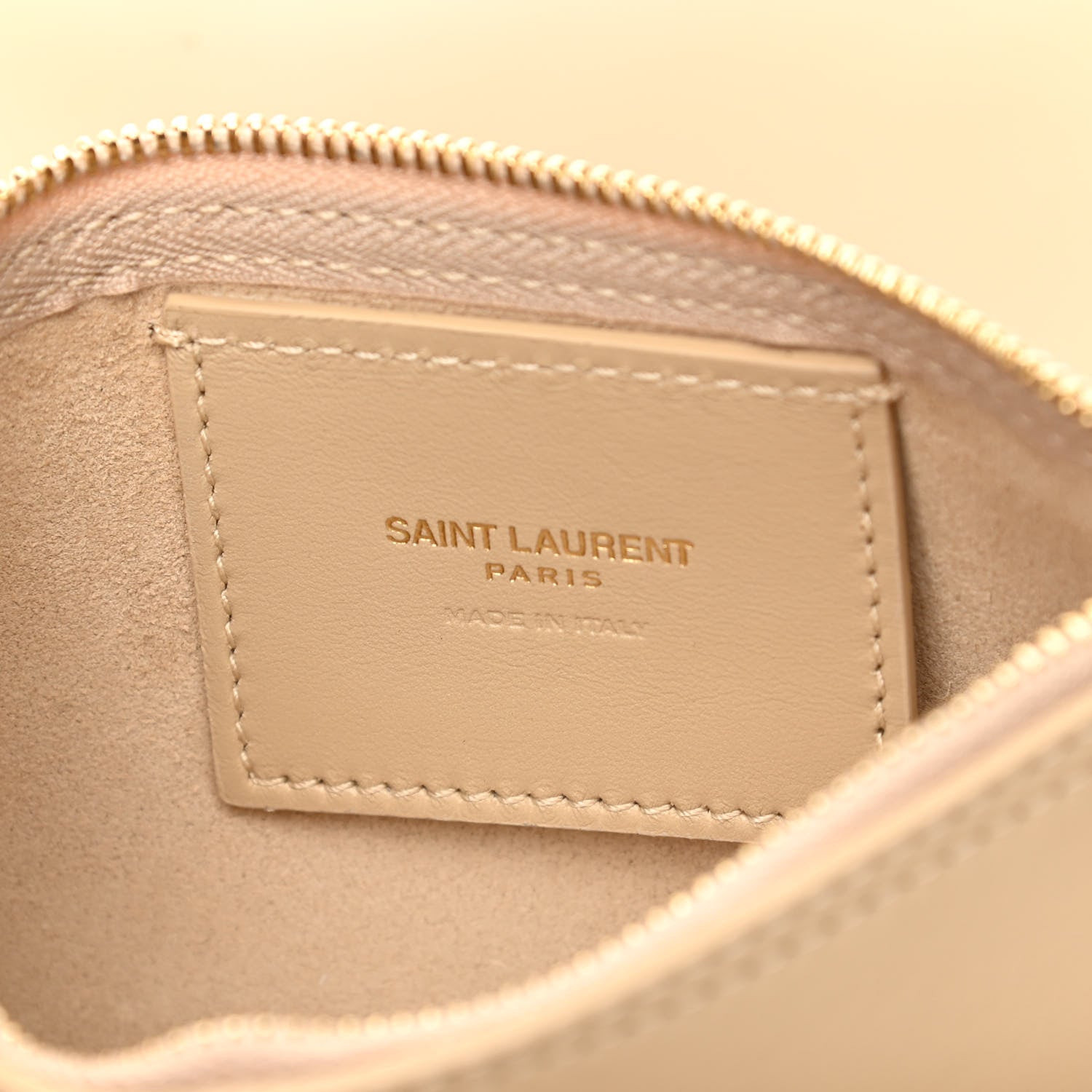 Saint Laurent SAINT LAUREN Smooth Calfskin Small Suzanne Hobo Ivory Natural 12 of 25