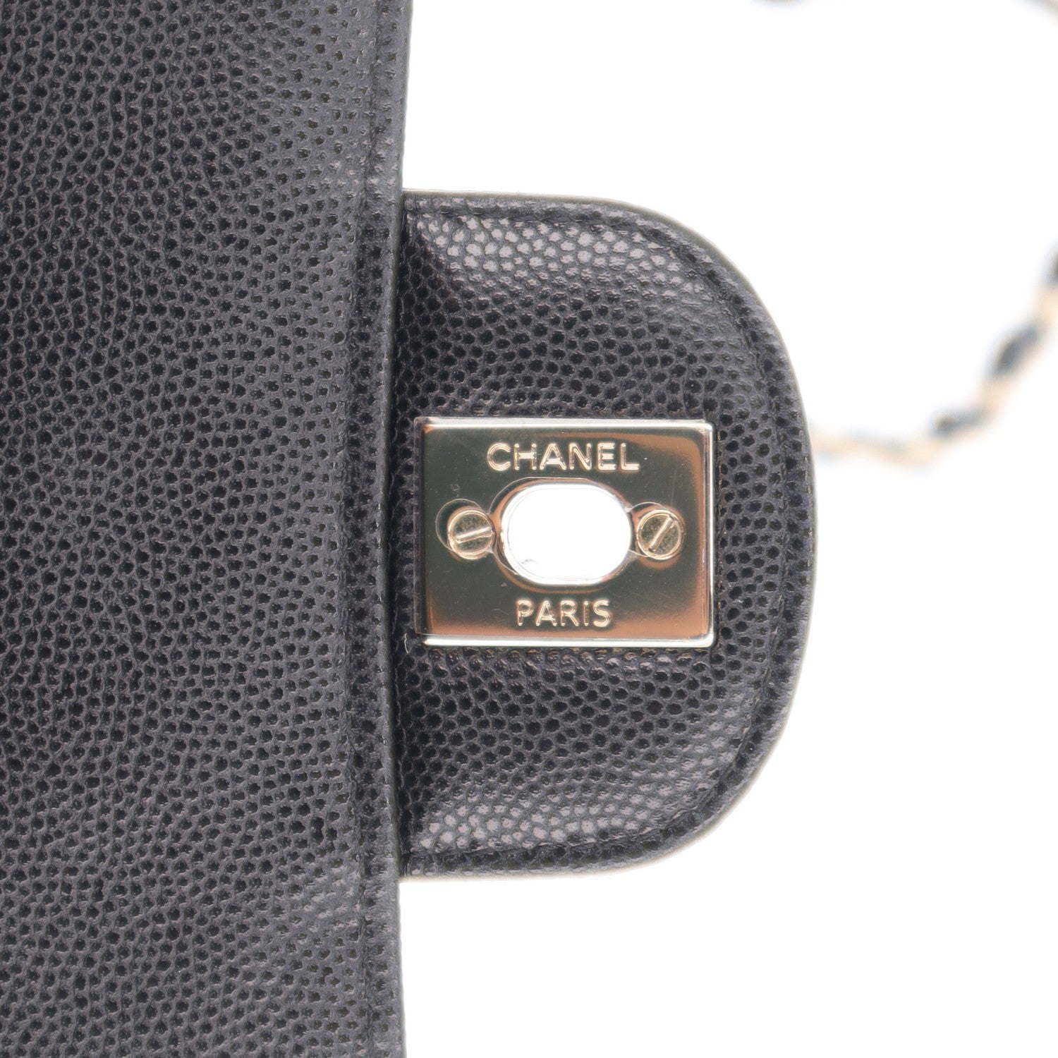 Chanel Caviar Quilted Mini Rectangular Flap Black 7 of 11