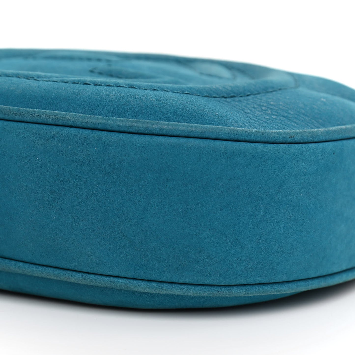 Vitello Range Mini Soho Chain Bag Deep Cobalt