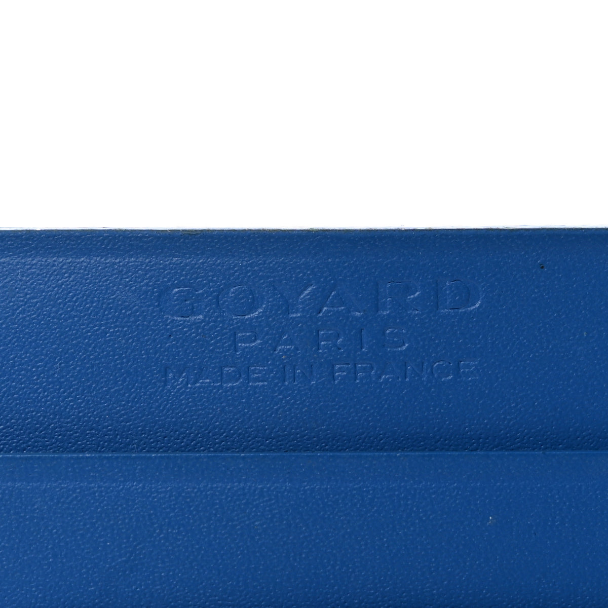 Goyard Goyardine Saint Sulpice Card Holder Sky Blue 6 of 10