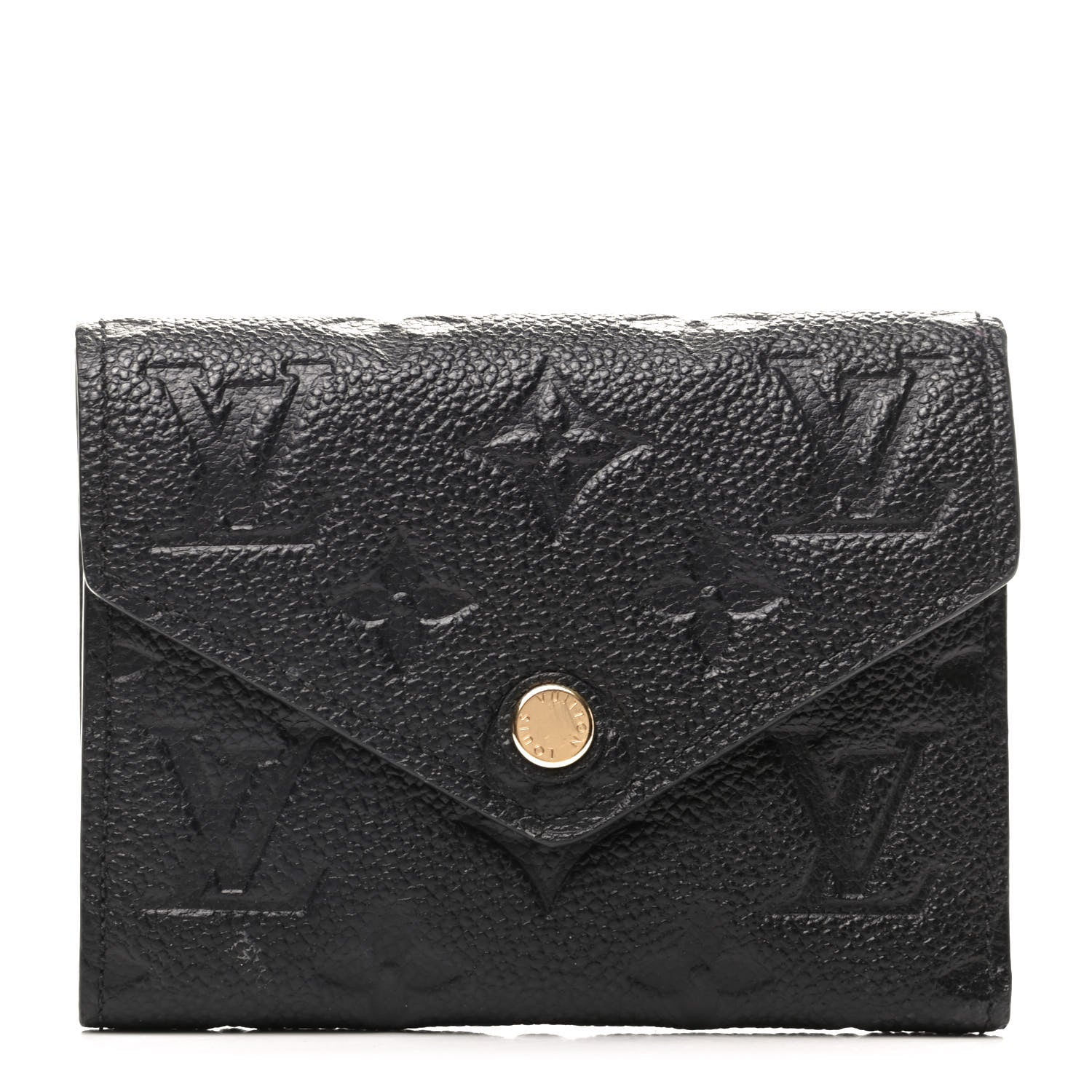 Louis Vuitton Empreinte Victorine Wallet Black 1 of 8
