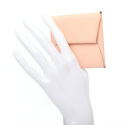 Hermes Epsom Bastia Coin Purse Rose Eglantine 3 of 18