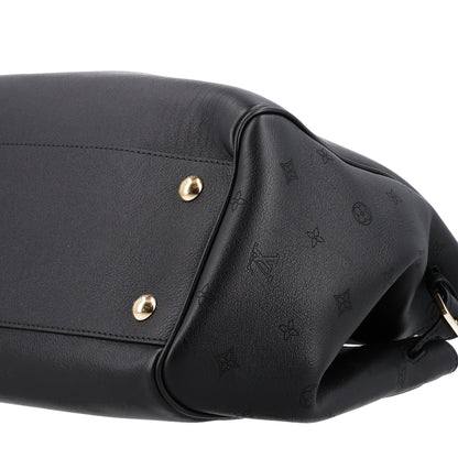 Louis Vuitton Calfskin Vendome MM Black 9 of 9