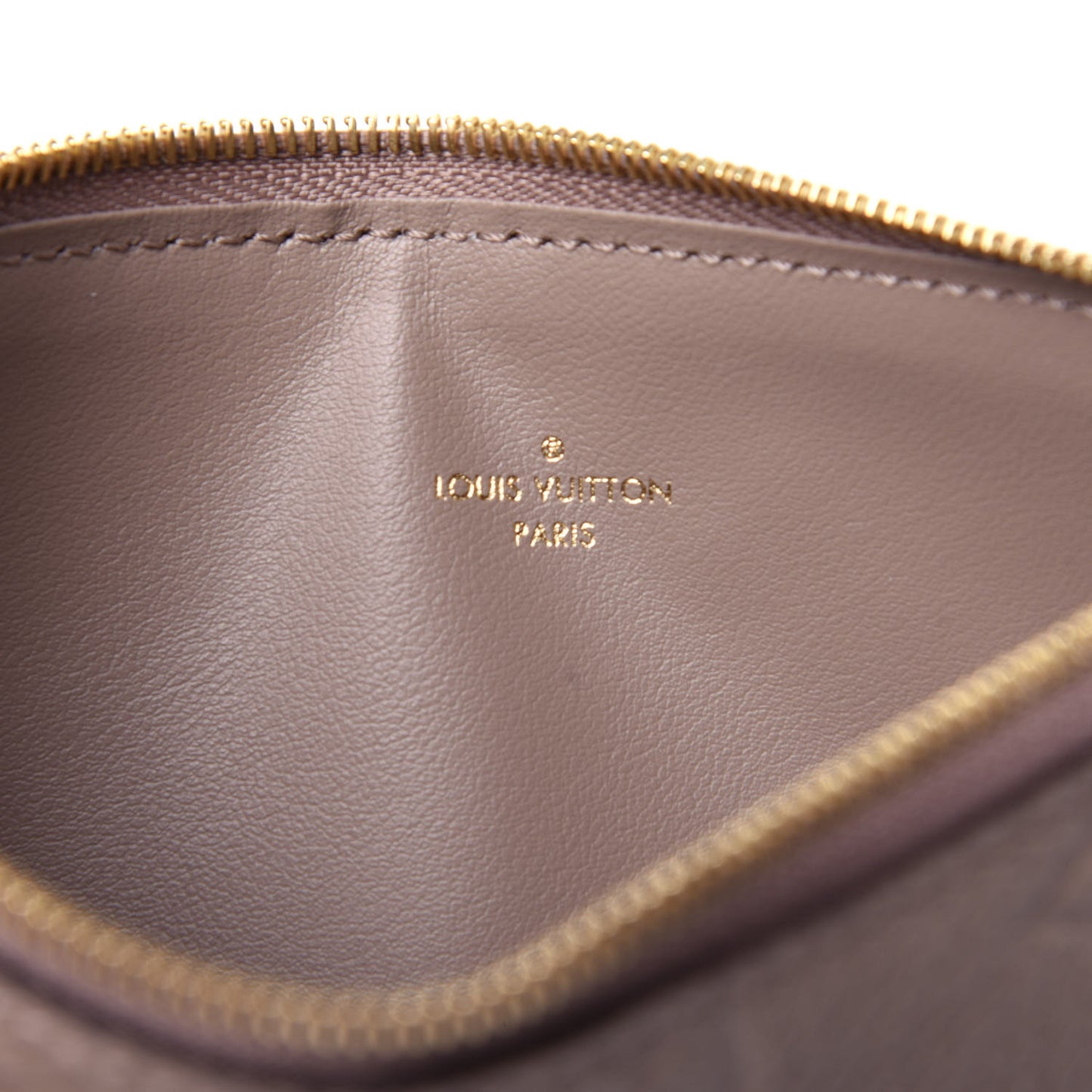 Empreinte Felicie Chain Wallet Zippered Insert Tourterelle