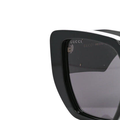 Gucci Acetate Square Frame Sunglasses GG0956S Black 8 of 9
