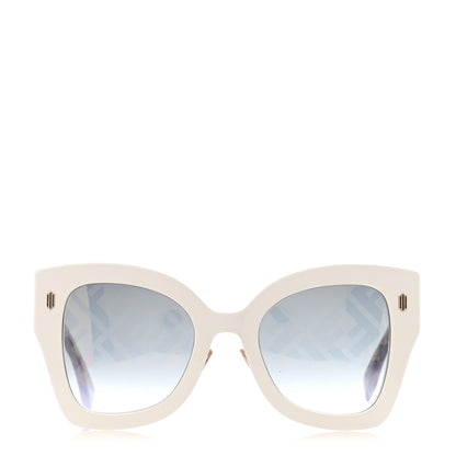 Fendi Acetate FF Sunglasses FF 0434/G/S White Gold 2 of 7