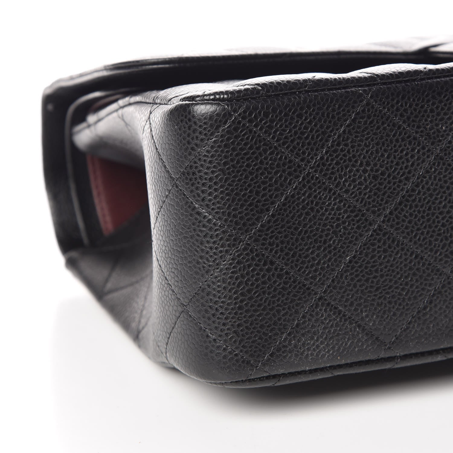 Chanel Caviar Quilted Jumbo Double Flap Black 8 of 10