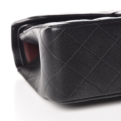 Chanel Caviar Quilted Jumbo Double Flap Black 8 of 10