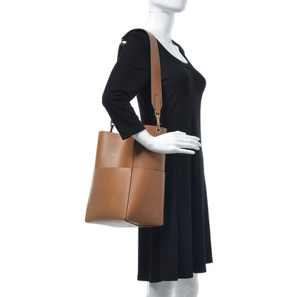 Celine Natural Calfskin Sangle Bucket Bag Light Camel 2 of 9