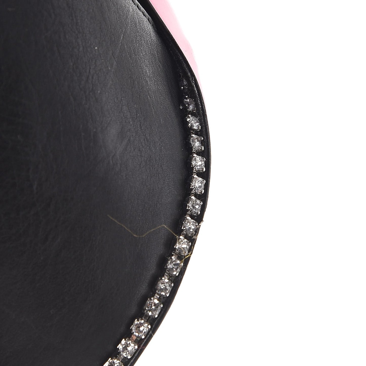 Calfskin Crystal Fosca Boots 39 Black