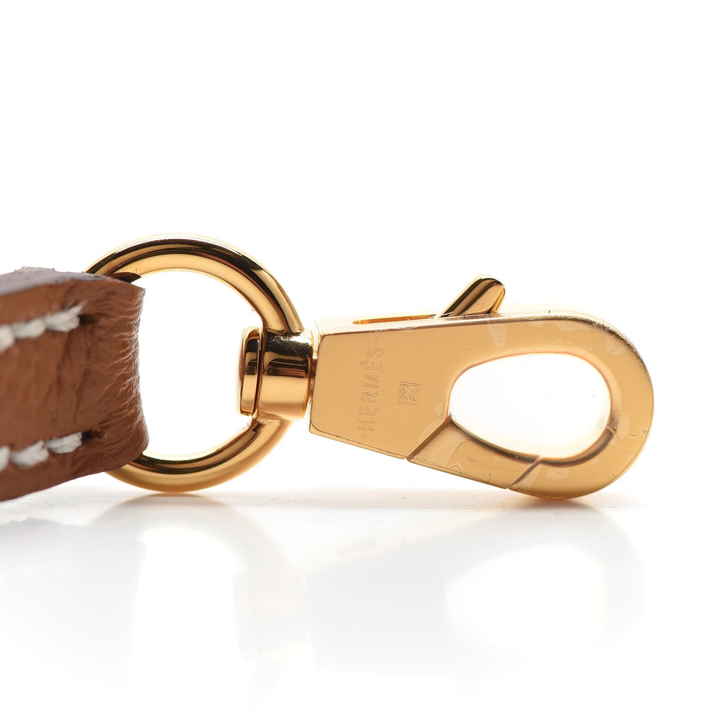 Epsom Horseshoe Mini Kelly Sellier 20 Craie Gold