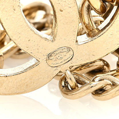 Chanel Enamel CC Chain Logo Belt Gold Black 3 of 3
