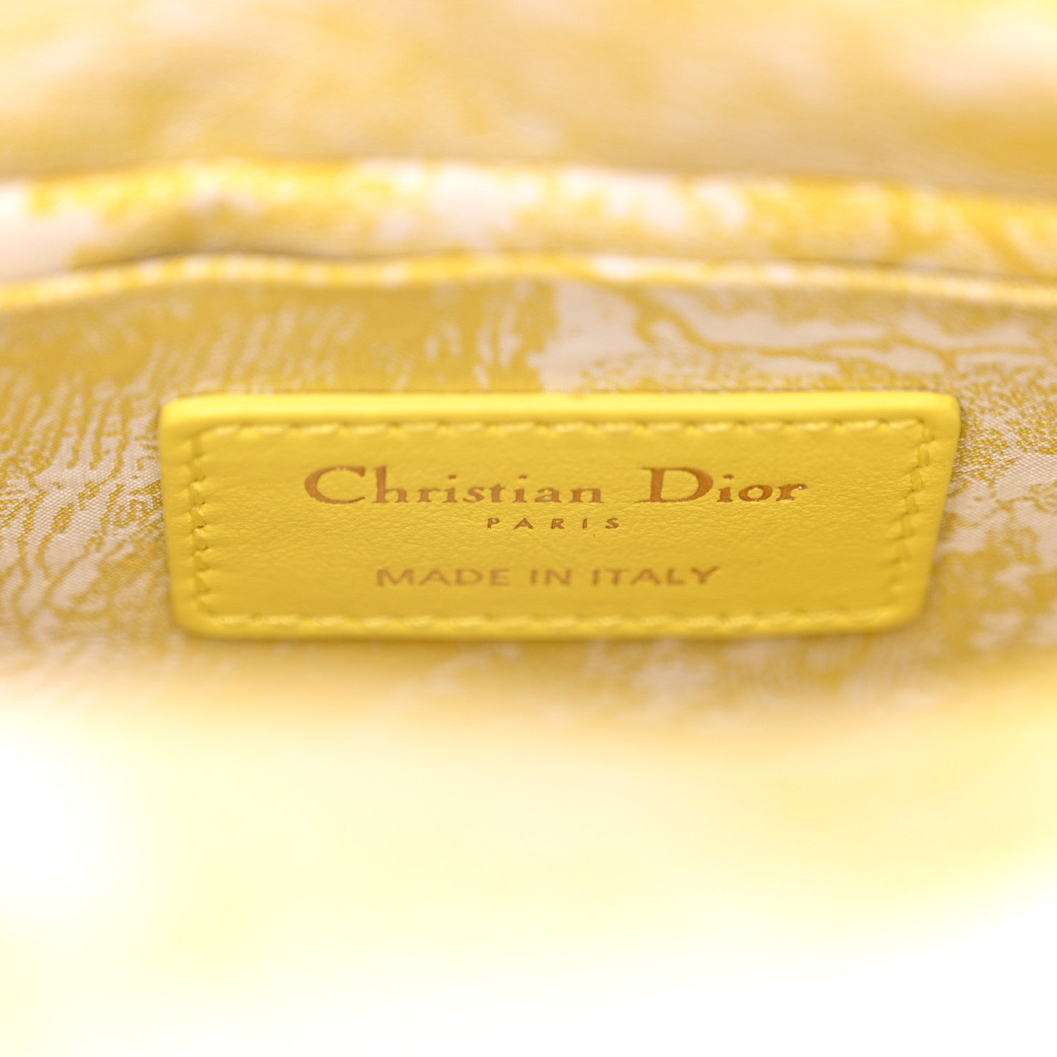 Christian Dior Wicker Oblique Dioriviera Medium Lady D-Joy Bag Natural Fluorescent Yellow 6 of 11