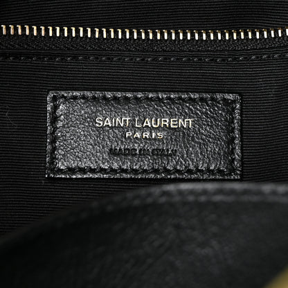 Saint Laurent Suede Monogram Medium Niki Chain Satchel Loden Green 6 of 11
