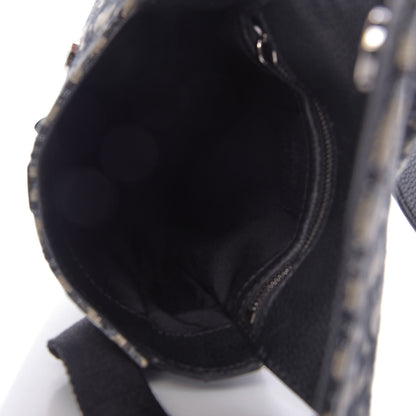 Christian Dior Oblique Saddle Pouch Blue 5 of 9