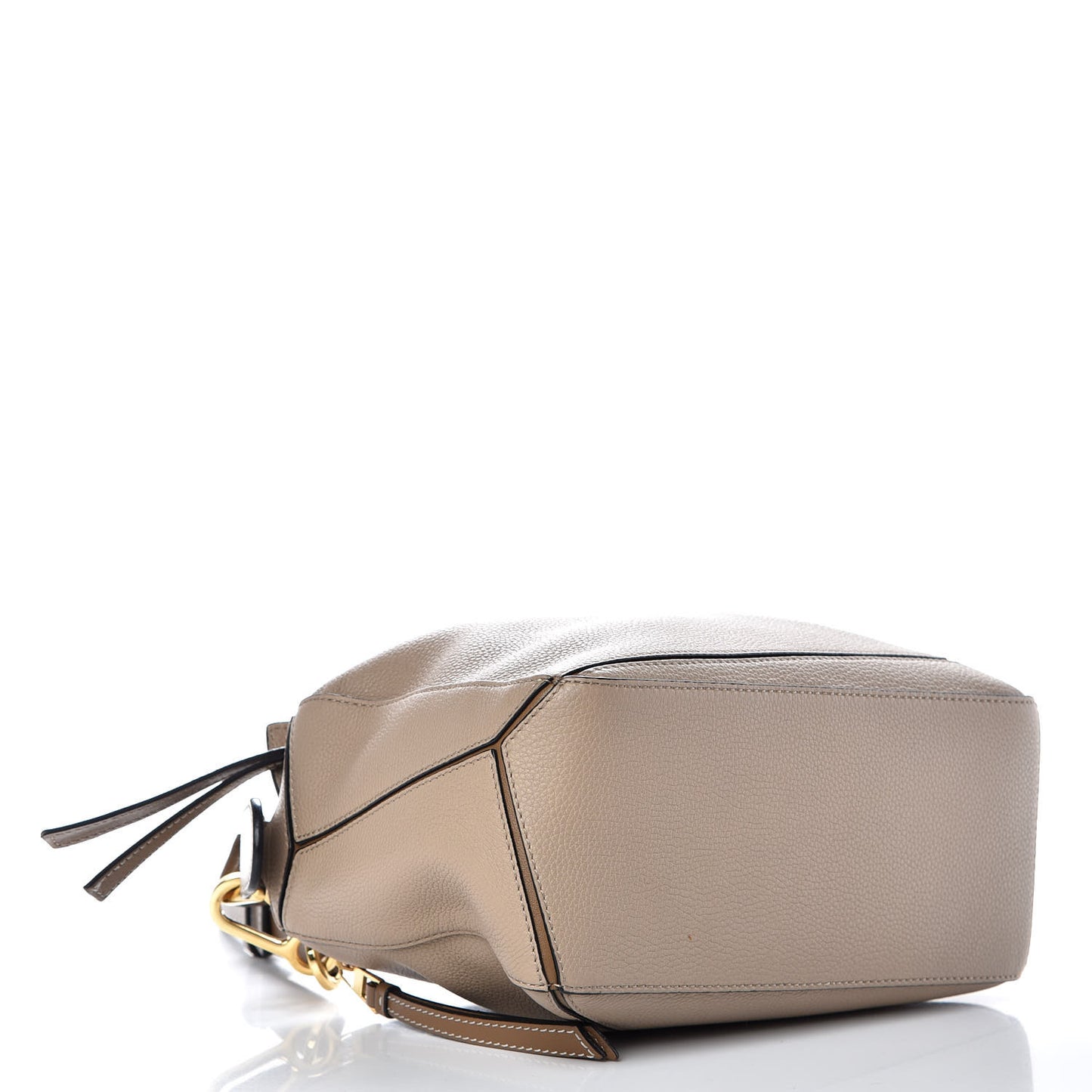 Grained Calfskin Small Puzzle Bag Sand Mink