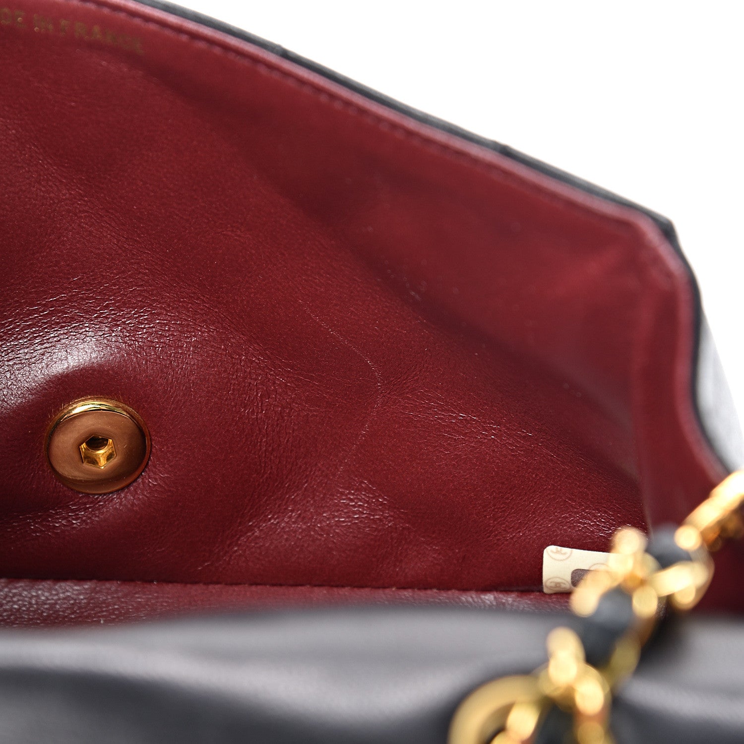 Chanel Lambskin Quilted Small Single Flap Black 11 of 16