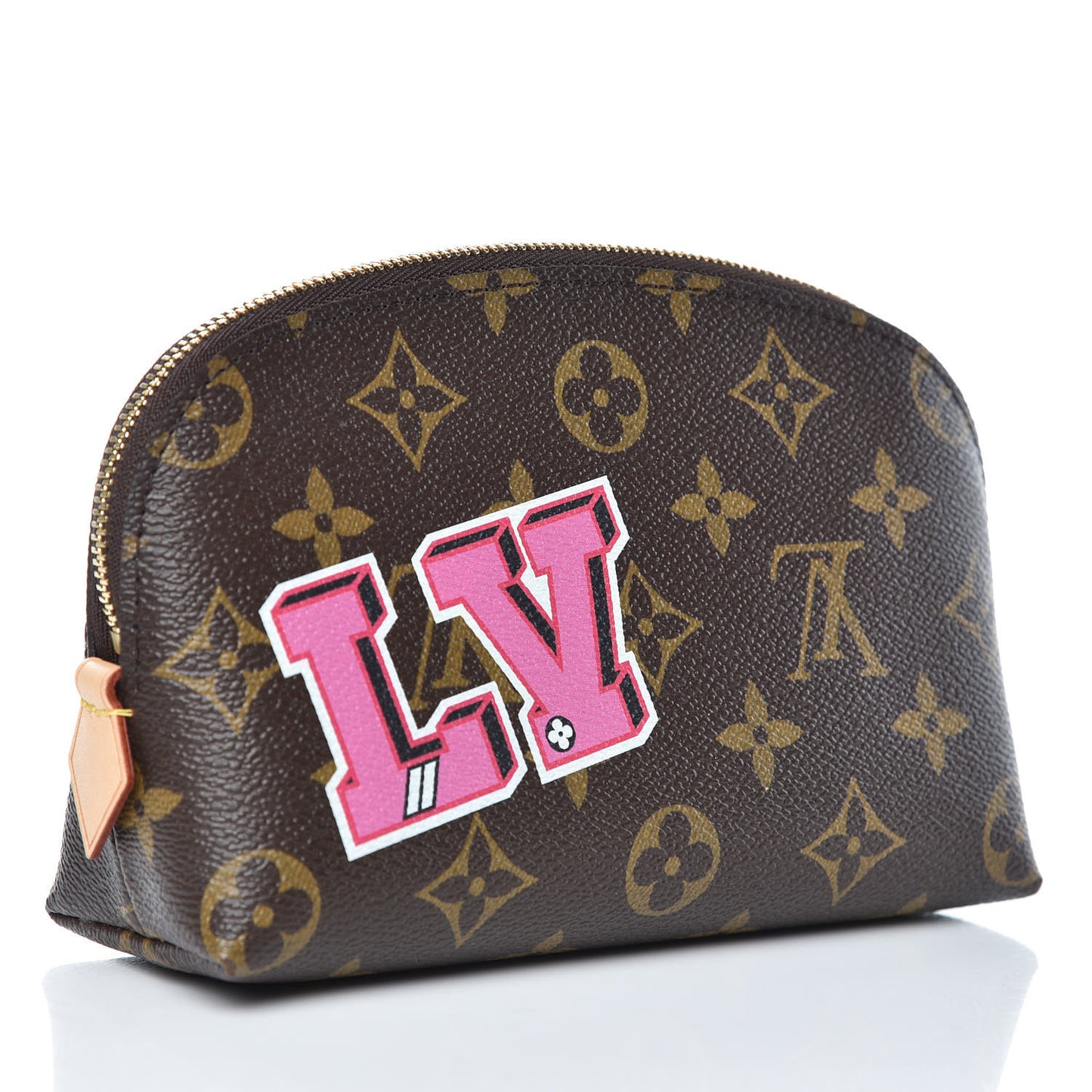 Monogram Patches Cosmetic Pouch PM