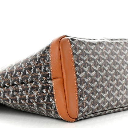 Goyard Goyardine Artois MM Black Gold 9 of 10