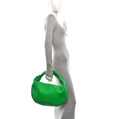 Bottega Veneta Nappa Intrecciato Medium Jodie Parakeet 2 of 9