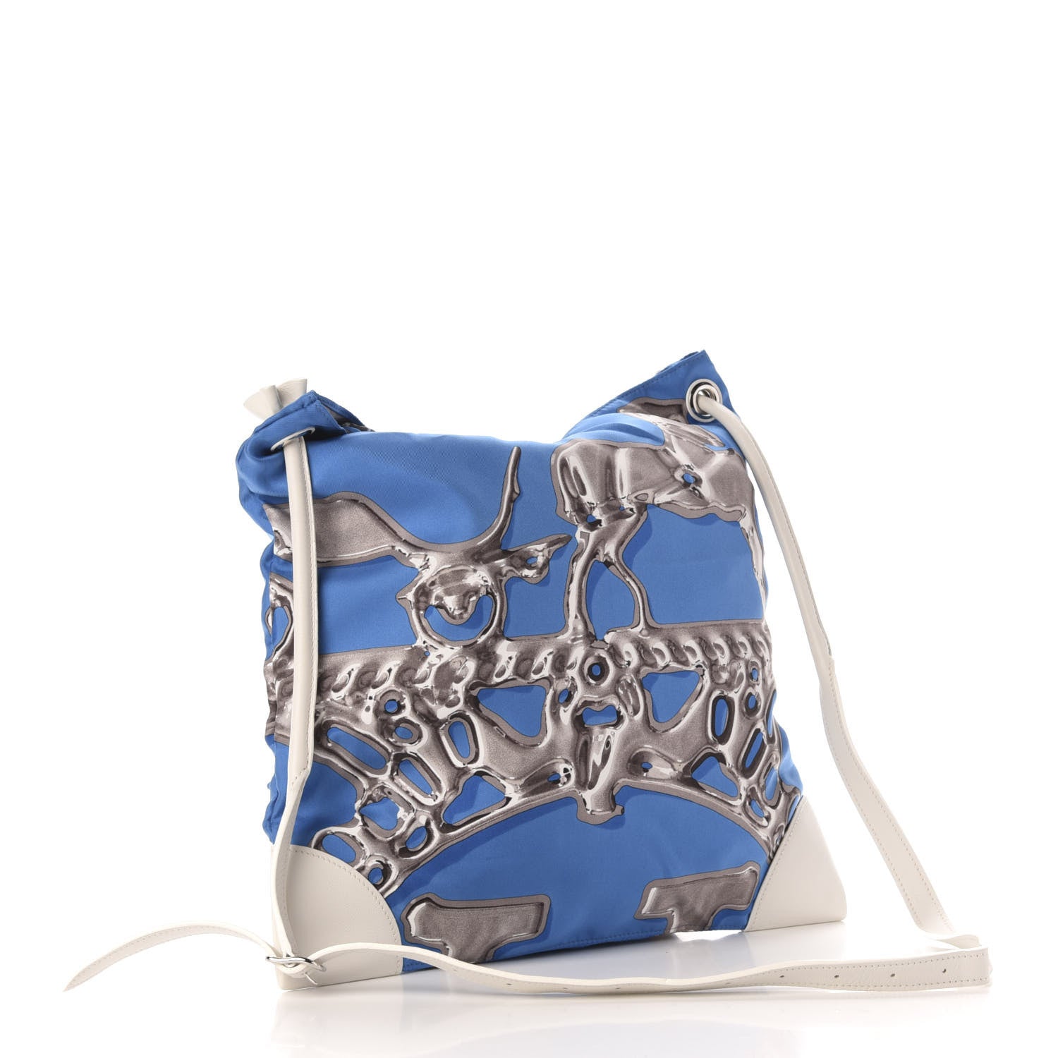 Hermes Silk Vif Argent SilkyCity Bag 4 of 13