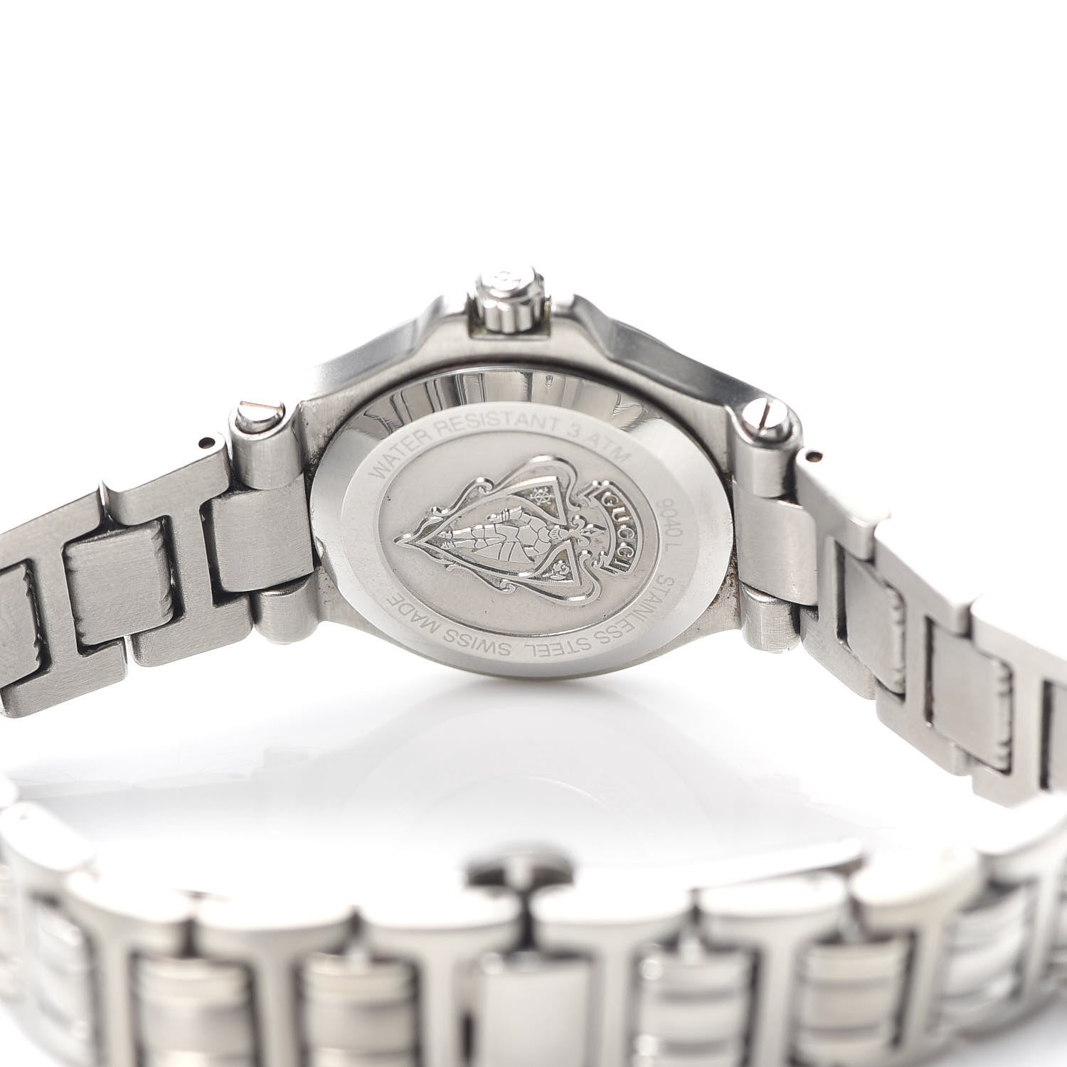 Gucci Stainless Steel 26mm 9040L Quartz Watch Black 4 of 6