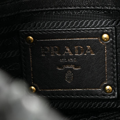Prada Tessuto Nylon Gaufre Shopping Satchel Black 6 of 10
