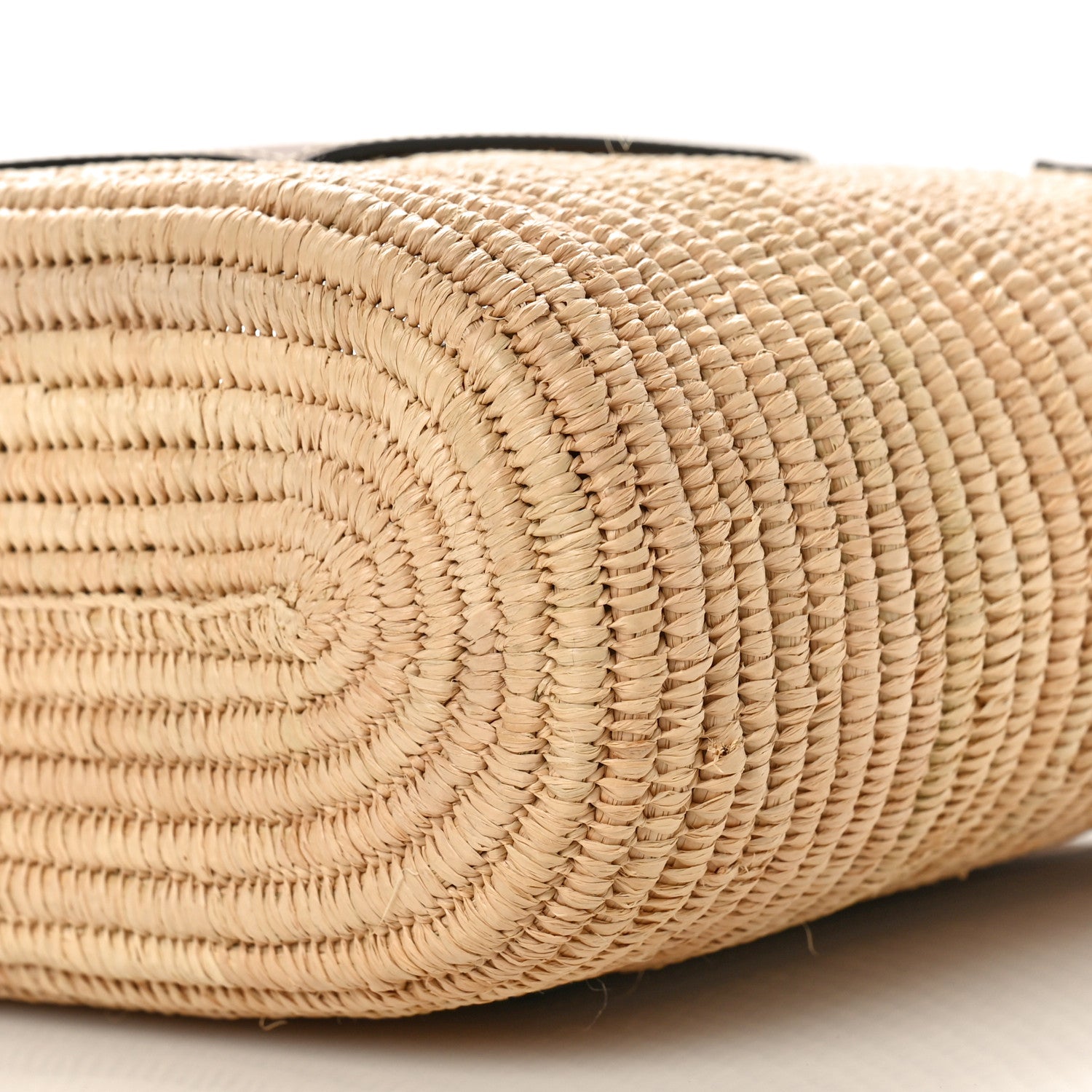 Loewe Raffia Small Square Basket Tote Bag Natural Tan 9 of 9
