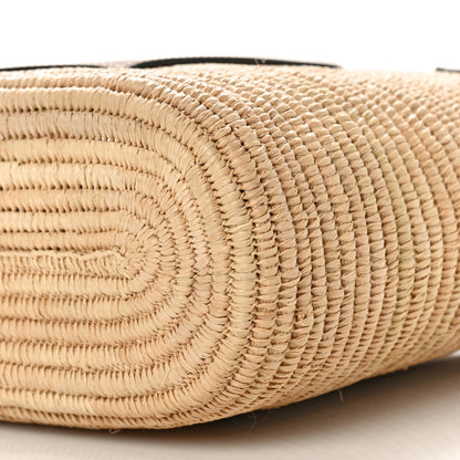 Loewe Raffia Small Square Basket Tote Bag Natural Tan 9 of 9
