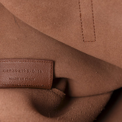 Saint Laurent Calfskin Large Shopping Tote Cognac 12 of 16