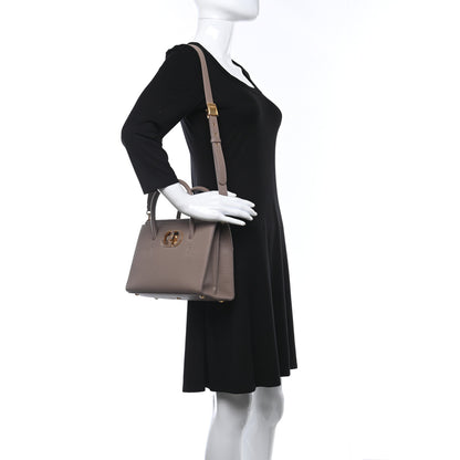 Christian Dior Grained Calfskin Medium St. Honore Tote 3 of 8