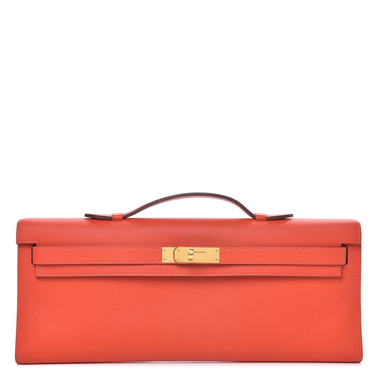 Swift Kelly Cut Clutch Pochette Capucine