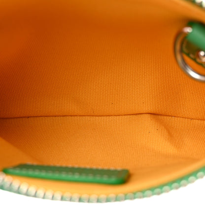 Goyard Goyardine Nano Senat Key Pouch Meadow Green Multicolored 5 of 7