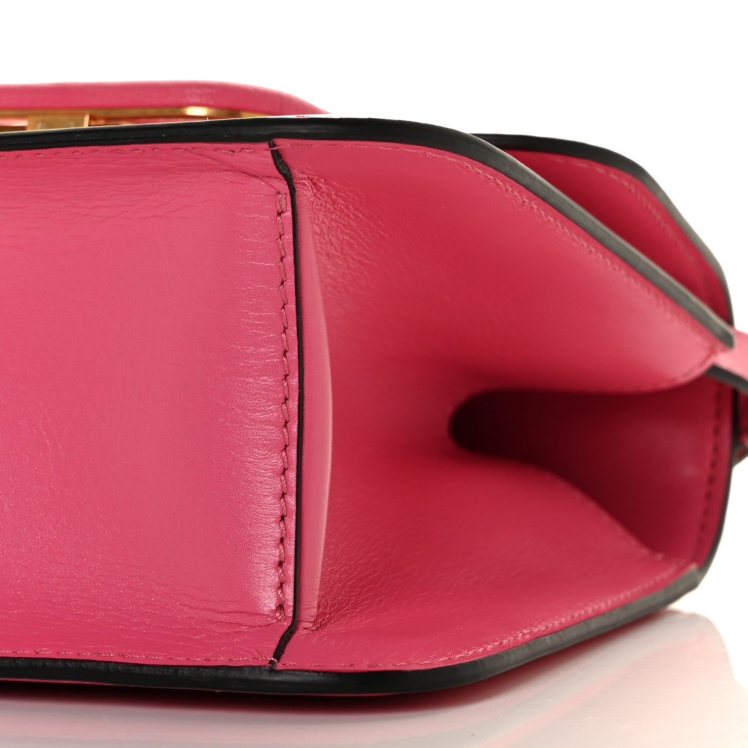 Valentino Garavani Smooth Calfskin Small VSling Shoulder Bag Fuchsia 7 of 7