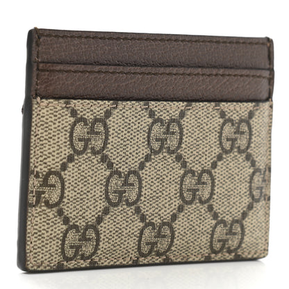 Gucci GG Supreme Monogram Ophidia Card Holder Brown 3 of 6