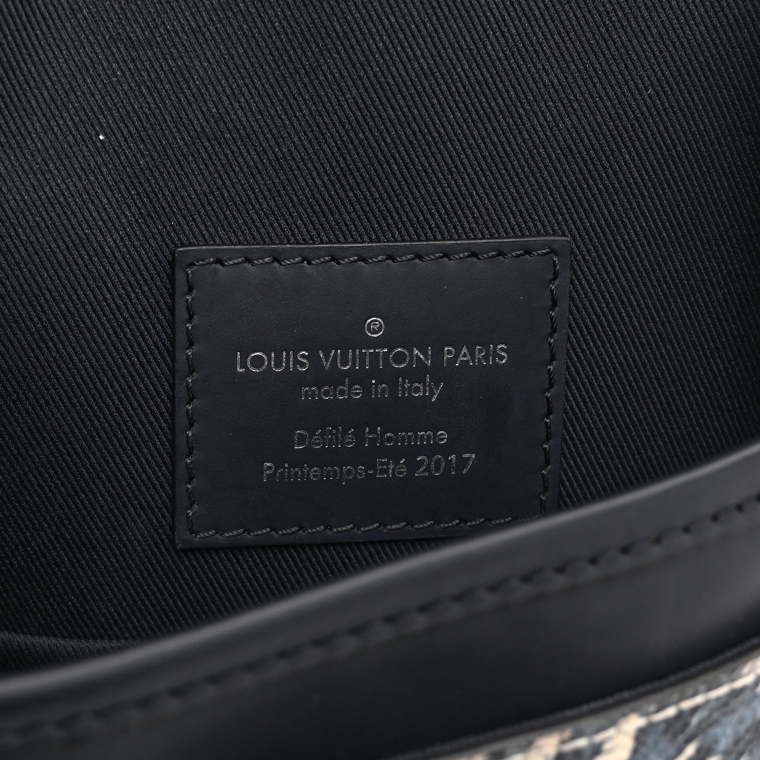 Louis Vuitton Savane Monogram Zebra Chapman Messenger BB White 6 of 9