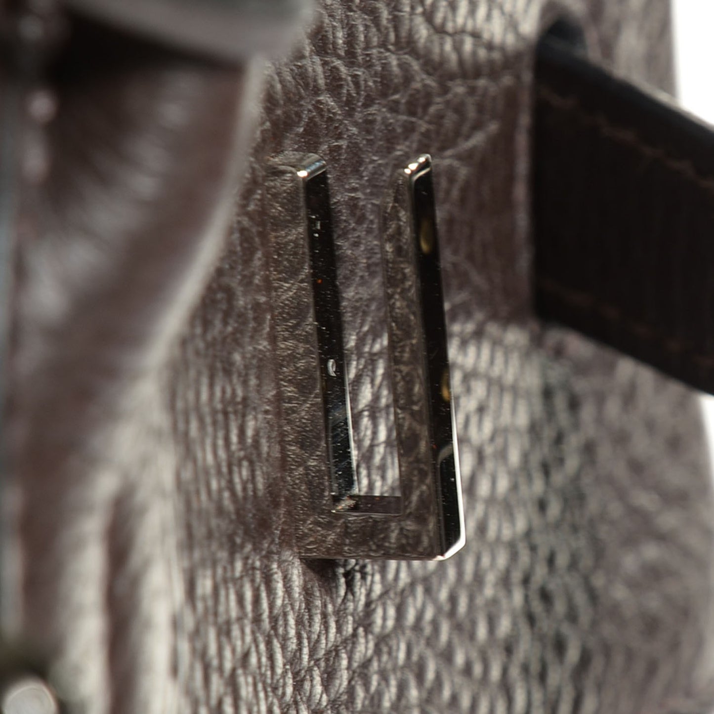 Toile Togo Birkin 35 Chocolate