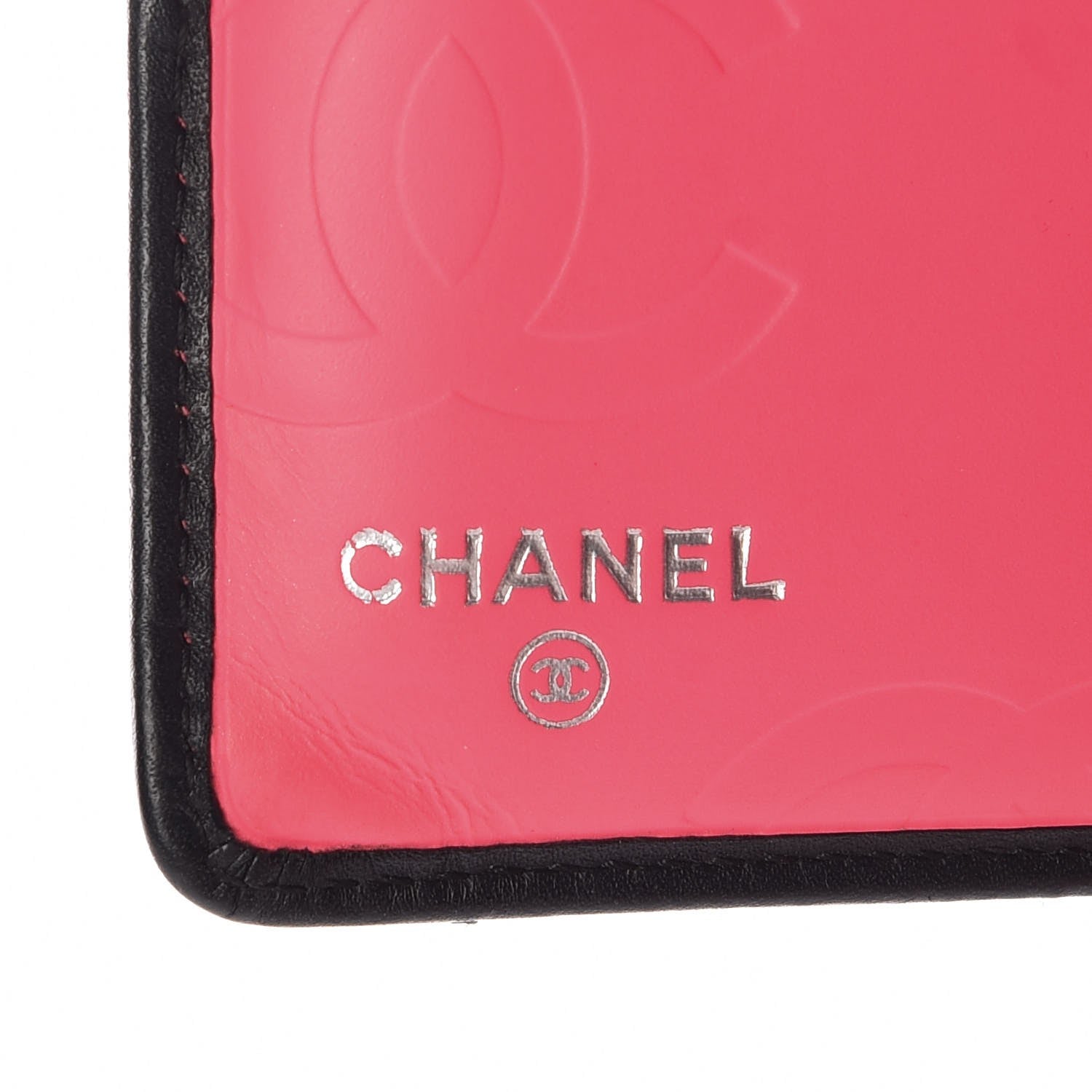 Chanel Calfskin Quilted Cambon Yen Wallet Black 6 of 13
