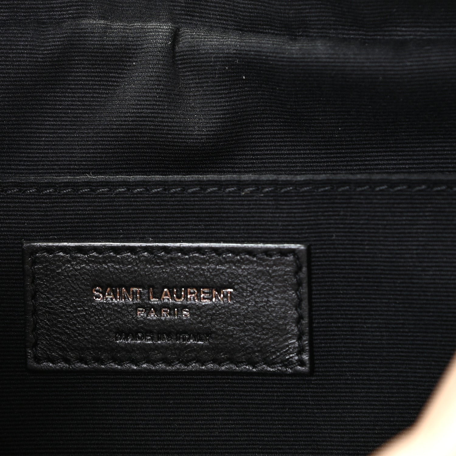 Saint Laurent Calfskin Matelasse Monogram Lou Camera Bag Dark Beige 5 of 9