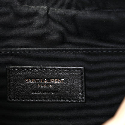 Saint Laurent Calfskin Matelasse Monogram Lou Camera Bag Dark Beige 5 of 8