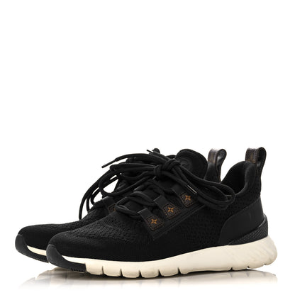 Louis Vuitton Mesh Rubber Aftergame Sneaker 37 Black 3 of 7