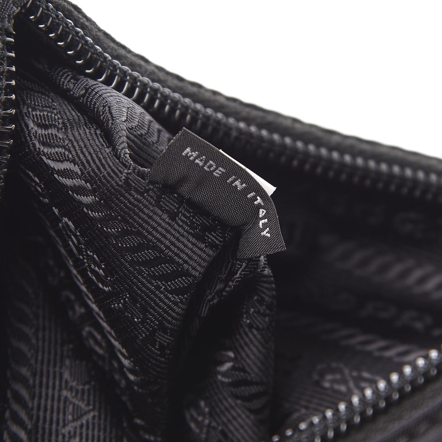 Tessuto Nylon Mini Re-Edition 2000 Bag Black