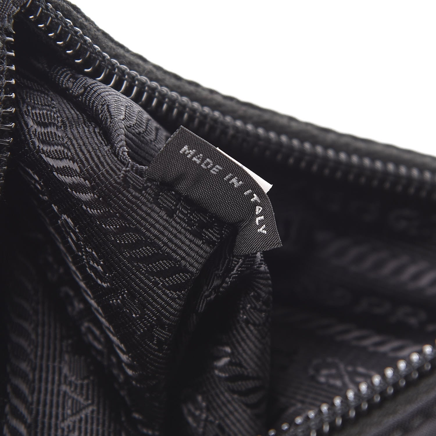 Prada Tessuto Nylon Mini Re-Edition 2000 Bag Black 7 of 11