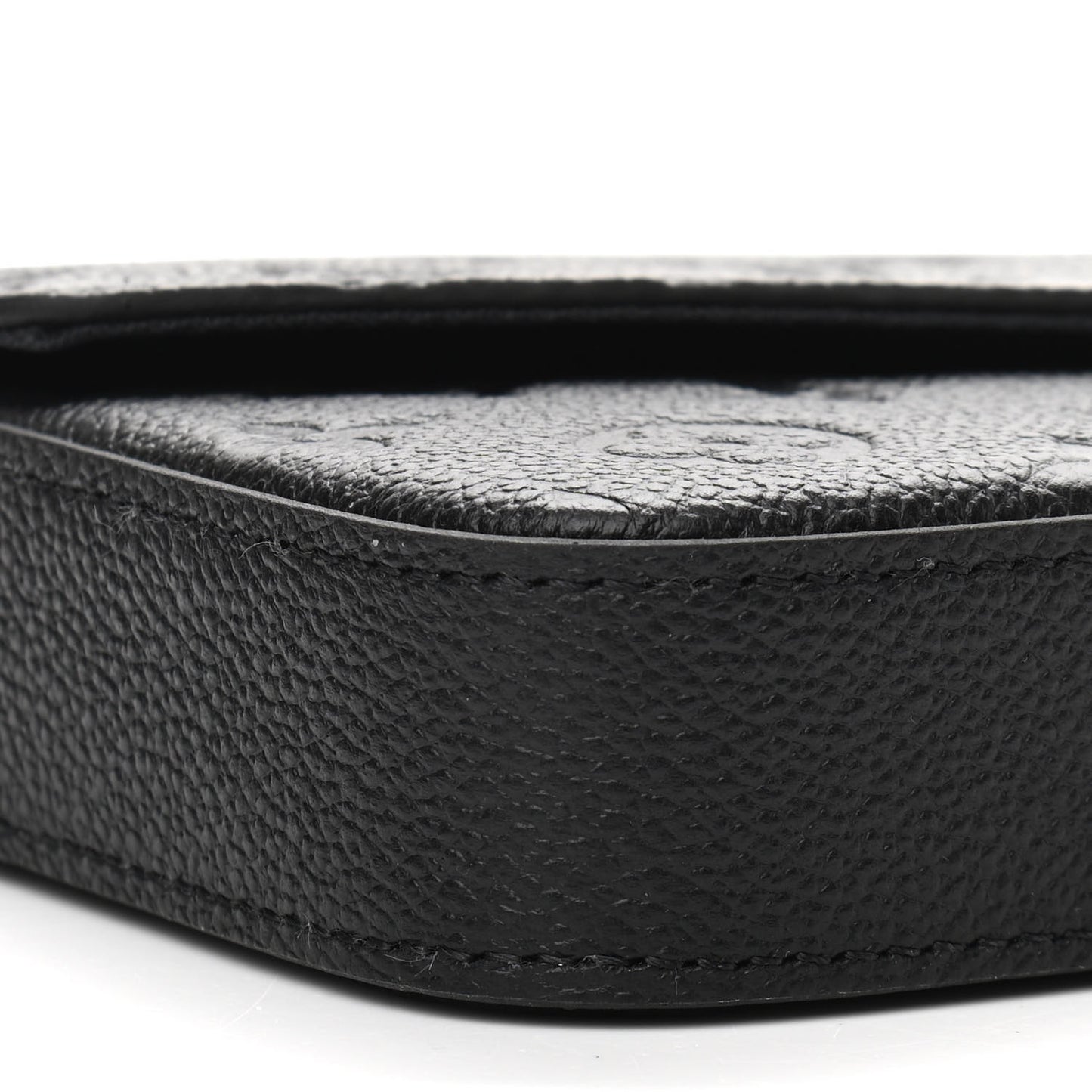 Empreinte Pochette Felicie Chain Wallet Black