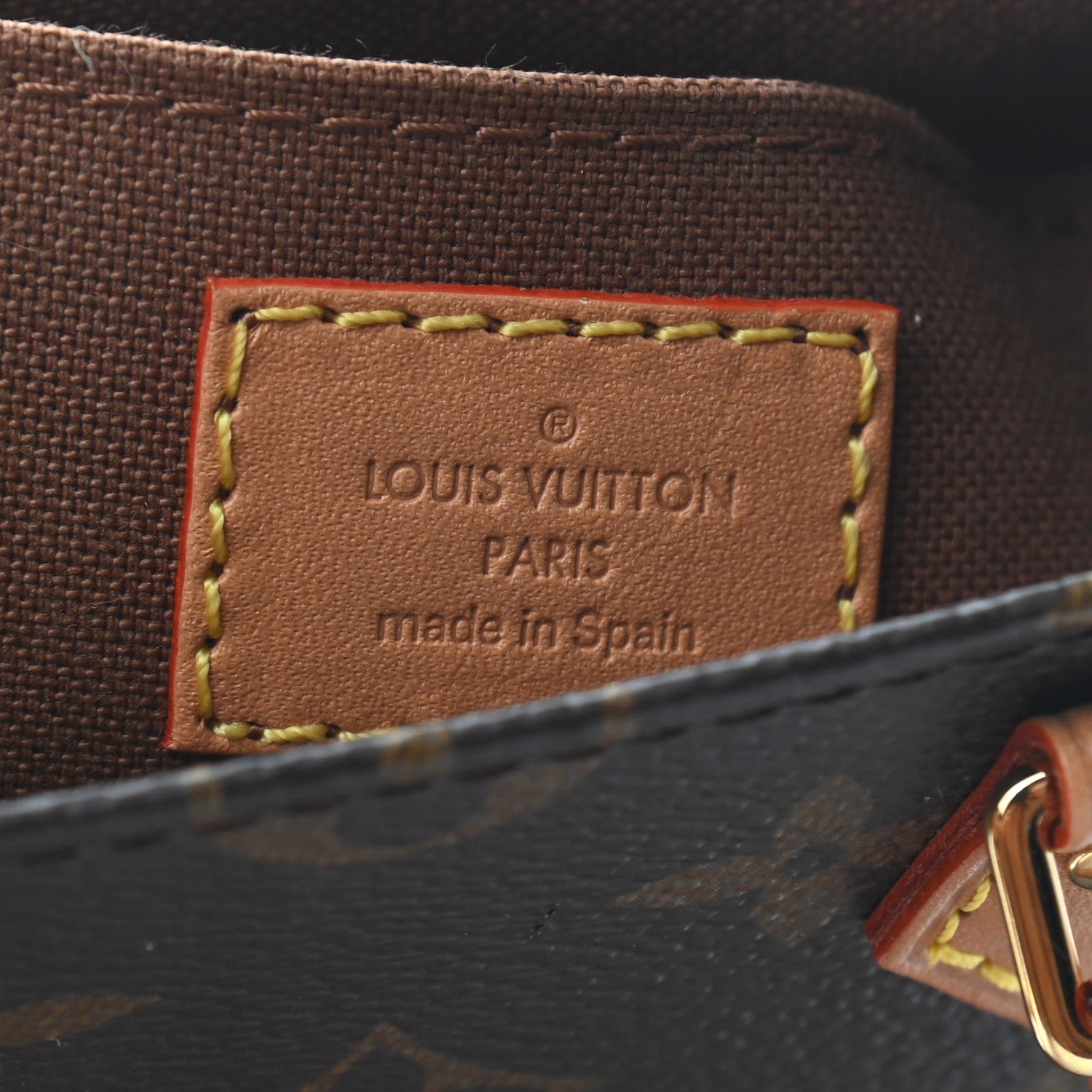 Louis Vuitton Monogram Petit Sac Plat 5 of 6