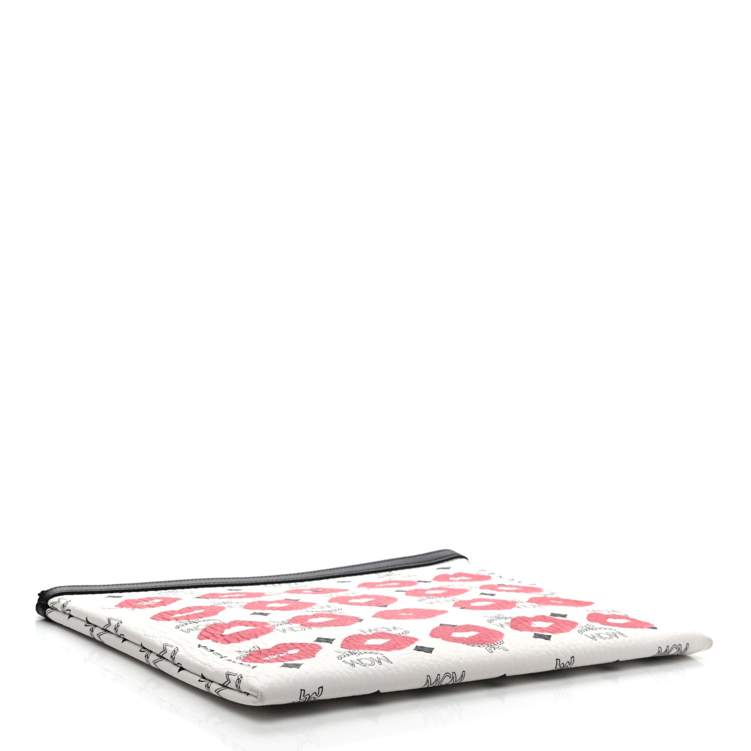 MCM Visetos X Vogue Korea Pouch White Multicolor 4 of 8